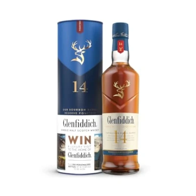 Image of Glenfiddich 14 Year Old Bourbon Barrel Reserve