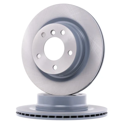 Image of 34216764651, 34216792227, 34216855007 Brake disc FEBI BILSTEIN 24471 Rear Axle 300mm 20mm 5 Hole 120mm internally vented Coated BMW: 1 Hatchback