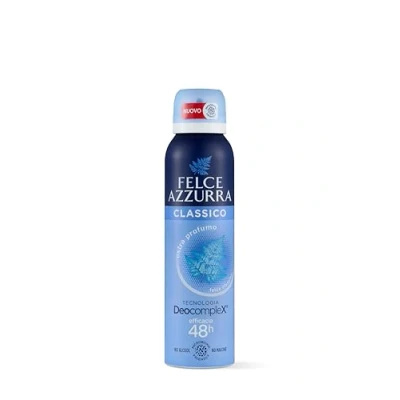 Image of Felce Azzurra Deodorante Spray Classico con Formula IdraTalc, Efficacia 48 Ore, Non Macchia 150 ml