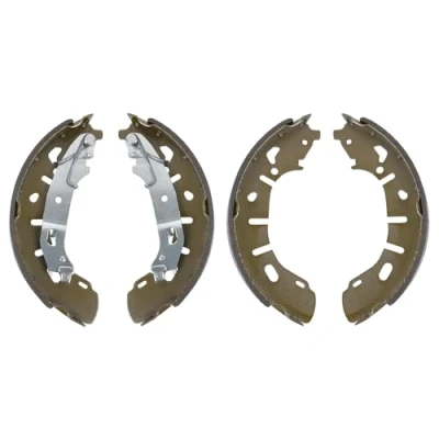 Image of 51928531, 77365346, 77367388 Brake Shoes BLUE PRINT ADBP410026 Rear Axle 254mm 57mm FIAT: Doblo I Cargo, II Estate, Box Body / Estate