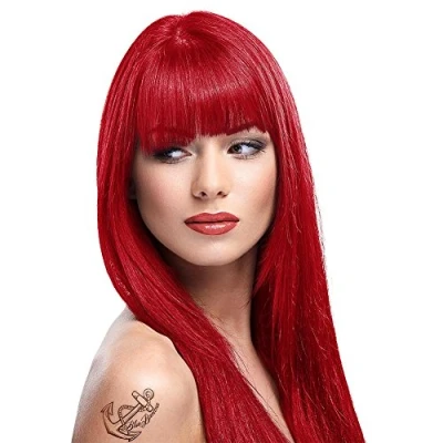 Image of La Riche Directions Semi Permanent Hair Colour Dye X3 Pack Poppy Red (dir)