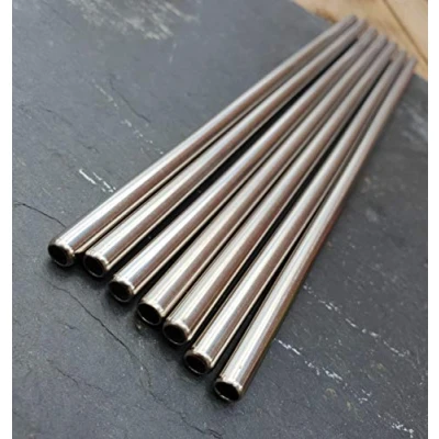 Image of &quot;8.5&quot; Stainless Steel Metal Straw Pk25&quot;
