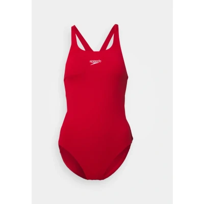Image of Speedo Womens Endurance Medalist Swimsuit, Women&#039;s, Size: 40, Fed red