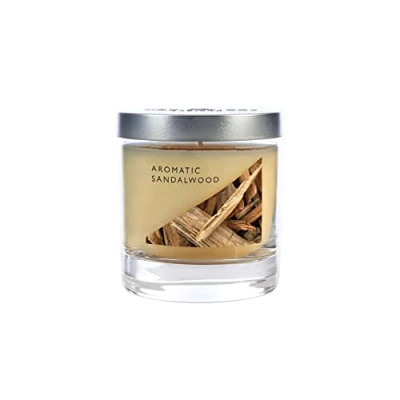 Image of Wax Lyrical Aromatic Sandalwood Medium Candle Jar