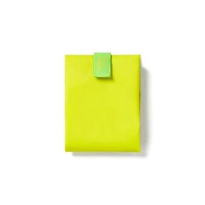 Image of Roll&#039;eat ® Reusable Sandwich Bag Container Eco Friendly Food and Washable Wrap Yellow Color Boc&#039;n&#039;Roll Fluor