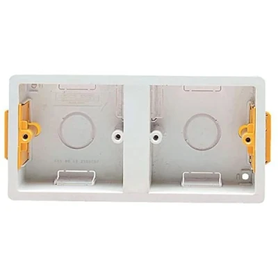 Image of Appleby Dual Dry Lining Box (2x 1 Gang), 36mm (D)