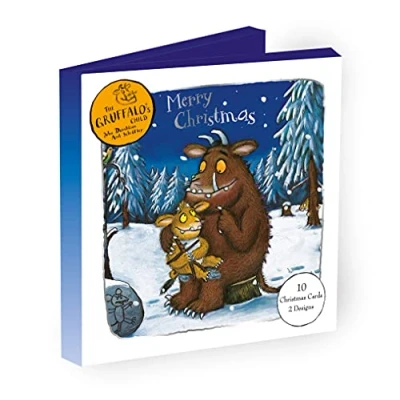 Image of Official The Gruffalo Box Christmas Cards, 10 Cards/ 2 Designs