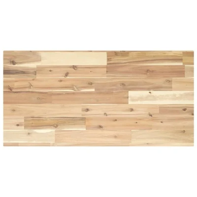 Image of vidaXL Table Top 60x40x2 cm Rectangular Solid Wood Acacia