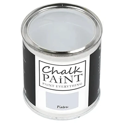Image of Chalk Paint Everything® Pietra (Stone Grey) 750 ml Water Based for Shabby Chic Furniture, Décor, and Upcycling Projects Non Toxic, Easy to Apply