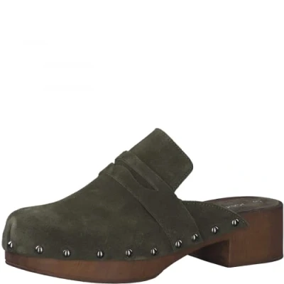 Image of Marco Tozzi Damen 2 27247 28 Sandale mit Absatz, Khaki, 39 EU / 5.5 UK