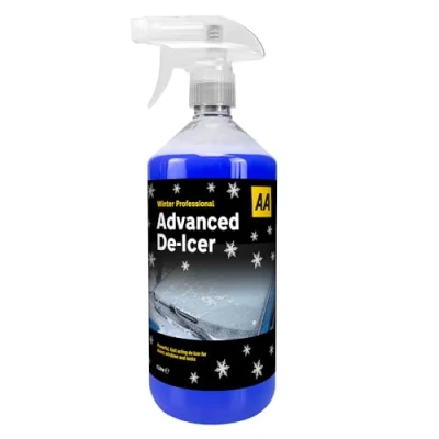 Image of AA car Essentials Fast Acting De icer 1 Litre for windows, door locks, latches, headlights