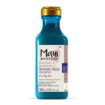 Image of Maui Moisture Vegan Shampoo for Dry Hair, Coconut &amp; Aloe Vera, 385 ml