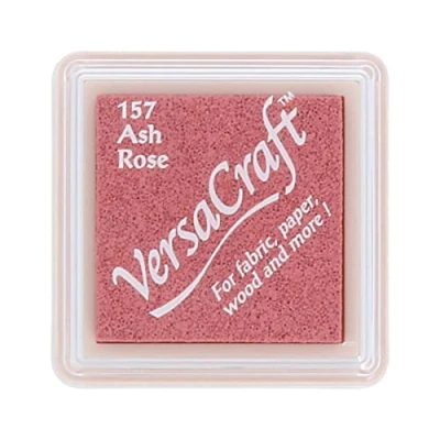 Image of Tsukineko Ash Rose Versacraft Ink Pad, Pink, Small,3.4 x 3.4 2 cm