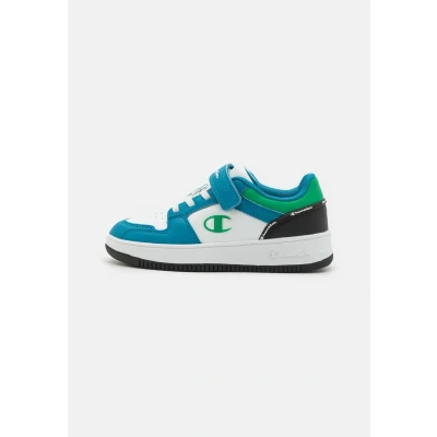 Image of Champion RD18 2.0 Unisex Trainers for kids, Size: 10.5, White/turquoise High quality imitation leather