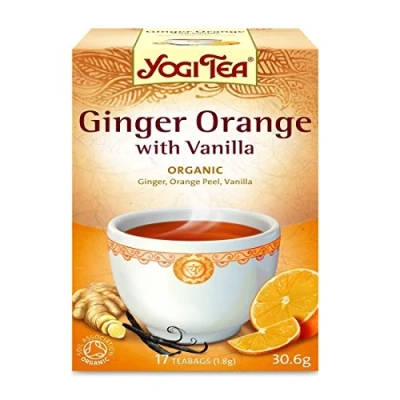 Image of Yogi Tea Ginger Orange &amp; Vanilla 6 x 17 Bags