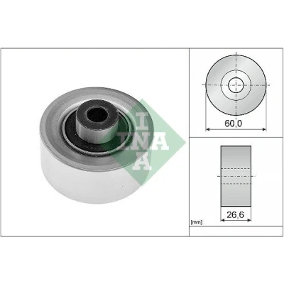 Image of 1308227, 1361545, 1473383, 2T1Q19A216AA, 2T1Q19A216BA Idler Pulley INA 532 0311 10 FORD: Transit Connect Mk1 Van