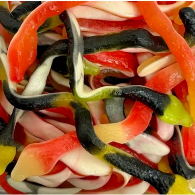 Image of Ravazzi Giant Snakes 700g Re Sealable Pouch by The Gourmet Sweet Company