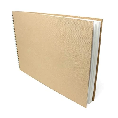 Image of Artway Enviro Spiral Bound A3 Sketchbook Landscape 70 Sides/35 Pages of Recycled 170gsm Cartridge Paper 100%