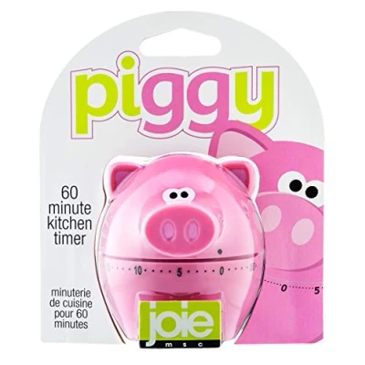 Image of Joie Kitchen Gadgets Kitchen, Pink, Piggy Wiggy Timer
