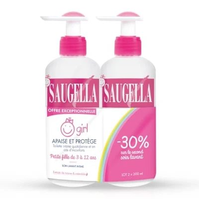 Image of Saugella Girl 2 x 200ml