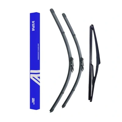 Image of Vipa Wiper Blade Set fits: VAUXHALL CORSA D Hatchback Jul 2006 to Jun 2015