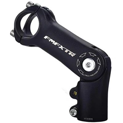 Image of CYSKY Bike Adjustable Stem 31.8 90mm 0 90 Degree MTB Handlebar Riser for Mountain Bike, Road MTB, BMX, Cycling (90mm)
