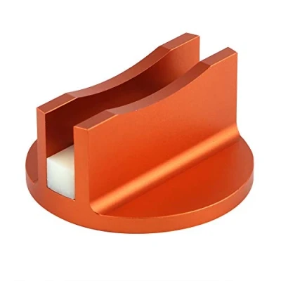 Image of For Jacking Point Pad Replacement Magnetic Jack Adapter Grooved Rail (Orange)