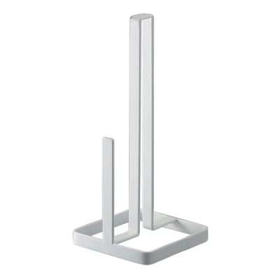 Image of Yamazaki Kitchen Roll Holder Tower White