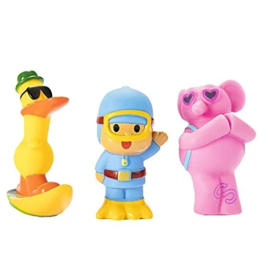 Image of BANDAI TO77200 Pocoyo Al Agua con (Pack 3 Bath Figures), No Colour, S