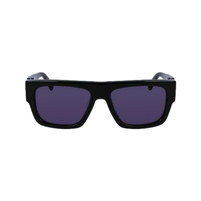 Image of Sunglasses Calvin klein Ckj23654s col. 001 Uomo Squadrata Nero