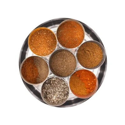 Image of Spice Kitchen world Blends &amp; BBQ Rubs Premium Collection, Storage Tin with 9 Spices, the chef&#039;s companion for cooking a variety of dishes and cuisine