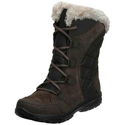 Image of Columbia Women&#039;s Ice Maiden Ii Snow Boot, Cordovan, Siberia, 4 UK