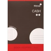 Image of Silvine Book Keeping Notebook Treble Cash 32 Pages A4 Ref SJA4C [Pack of 12]