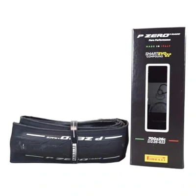 Image of Pirelli P Zero Race Folding Road Bike Tyre, 700 x 26c, Black