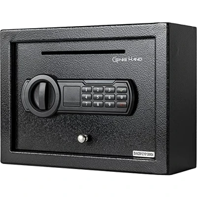Image of Genie Hand Drawer Depository Electronic Safe Box B Class Lock Anti Bounce Technology