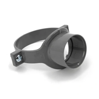 Image of 50mm Strap Boss, Grey Kayflow 110mm Soil &amp; Waste Pipe Fitting