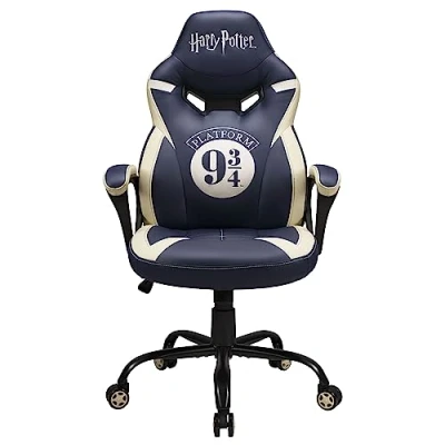 Image of Subsonic Harry Potter Junior gamer chair Gaming office Black and gold Official License