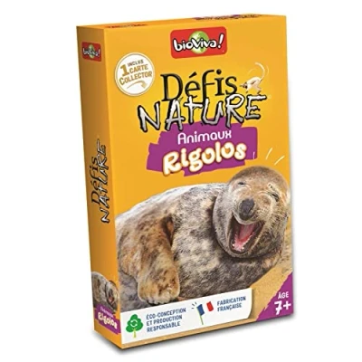 Image of Bioviva Nature Challenges Animal Funny Animals Card Game