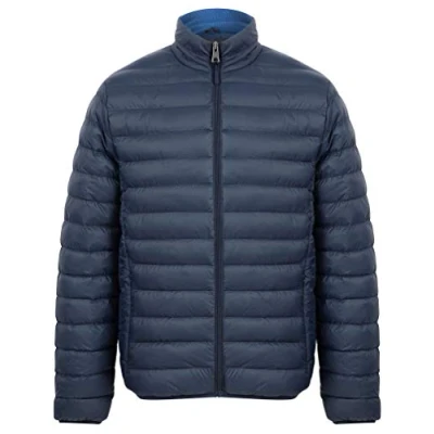 Image of Tokyo Laundry Men&#039;s Inigo Funnel Neck Quilted Puffer Jacket Sky Captain Navy S