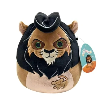 Image of Squishmallow 8&#039;&#039; Lion King (Scar) /Plush