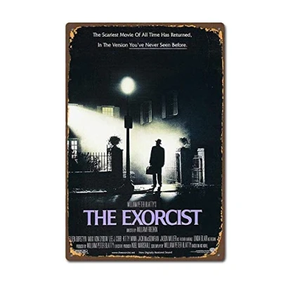 Image of New Tin Sign 1973 Horror Film Poster Movie Vintage Retro Aluminum Metal 8x12 Inch