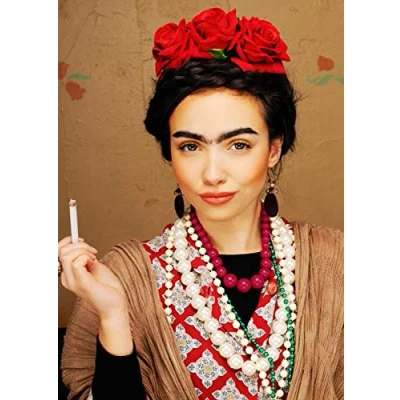 Image of Struts Frida Style Female Artist Fancy Dress Accessory Kit