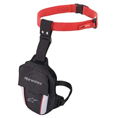 Image of Alpinestars Access Leg Bag Black/Red
