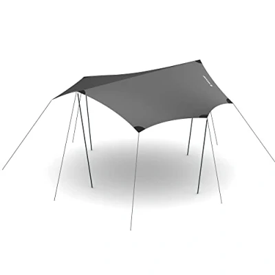 Image of HEIMPLANET Original Dawn Tarp L V2 Tent with 5000mm Water Column Supports 1% for The Planet (Grey)