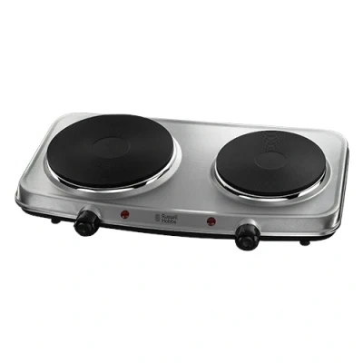 Image of Russell Hobbs Mini Hot Plate Hob 2 Plates