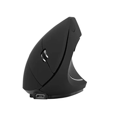 Image of Bewinner Vertical Mouse Wireless,2.4Ghz Optical Wireless Ergonomic PC/Laptop Rechargeable Gaming Mouse,800/1200/1600 3 Levels of Adjustable DPI
