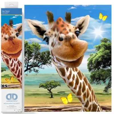 Image of DIAMOND DOTZ DD10 Intermediate Kit, Hey There, 52 x 42 cm