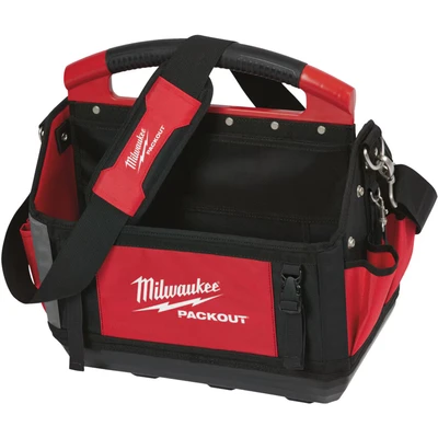 Image of Milwaukee 932464085 PACKOUT Tote Tool Bag 40cm, Red