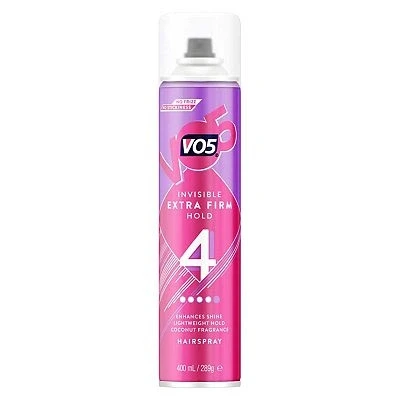 Image of VO5 Extra Firm Hold Hairspray 400ml
