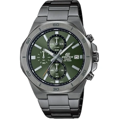 Image of Casio Men&#039;s Chronograph Quartz Watch with Stainless Steel Strap EFV 640DC 3AVUEF